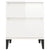 Bedside Cabinets 2 pcs High Gloss White 40x35x50 cm