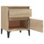 Bedside Cabinets 2 pcs Sonoma Oak 40x35x50 cm