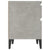 Bedside Cabinets 2 pcs Concrete Grey 40x35x50 cm