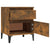 Bedside Cabinets 2 pcs Smoked Oak 40x35x50 cm