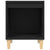 Bedside Cabinet Black 40x35x50 cm Engineered Wood