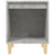 Bedside Cabinet Concrete Grey 40x35x50 cm