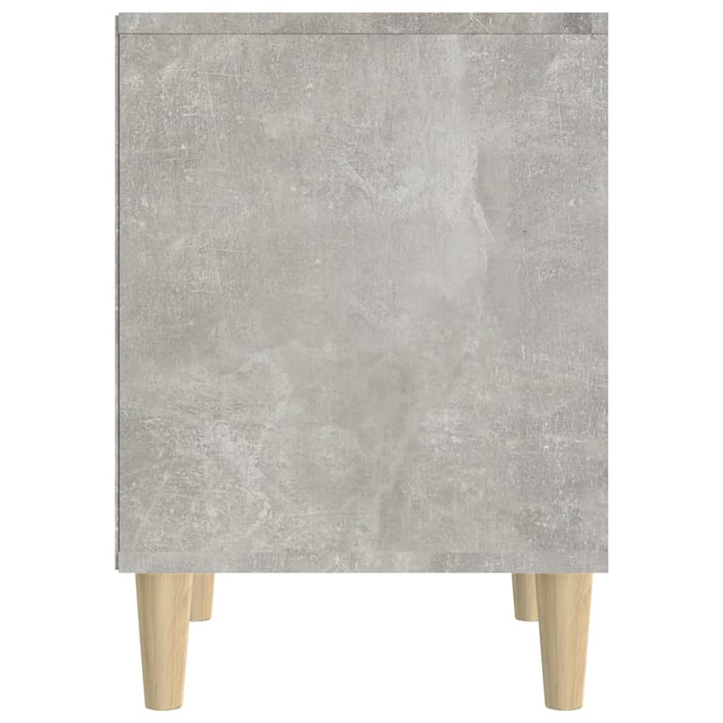 Bedside Cabinets 2 pcs Concrete Grey 40x35x50 cm