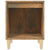 Bedside Cabinet Smoked Oak 40x35x50 cm