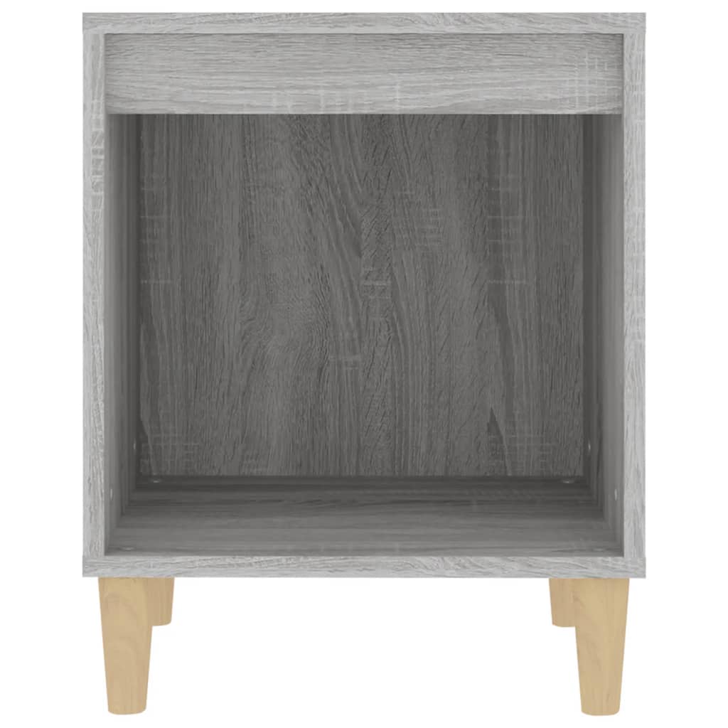 Bedside Cabinet Grey Sonoma 40x35x50 cm