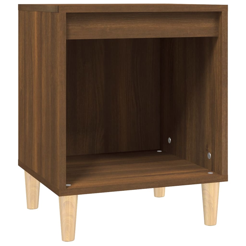 Bedside Cabinets 2 pcs Brown Oak 40x35x50 cm