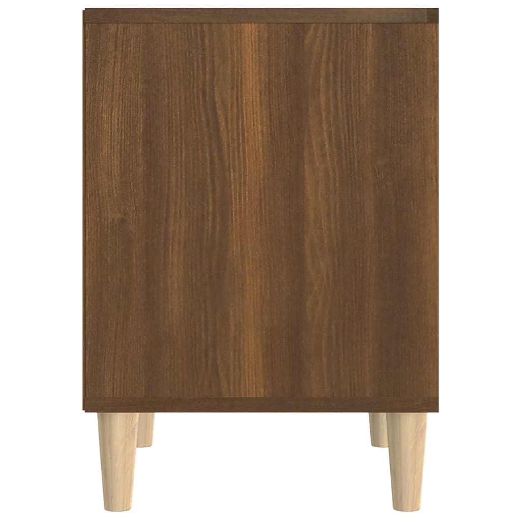 Bedside Cabinets 2 pcs Brown Oak 40x35x50 cm