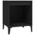 Bedside Cabinet Black 40x35x50 cm