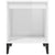 Bedside Cabinet High Gloss White 40x35x50 cm