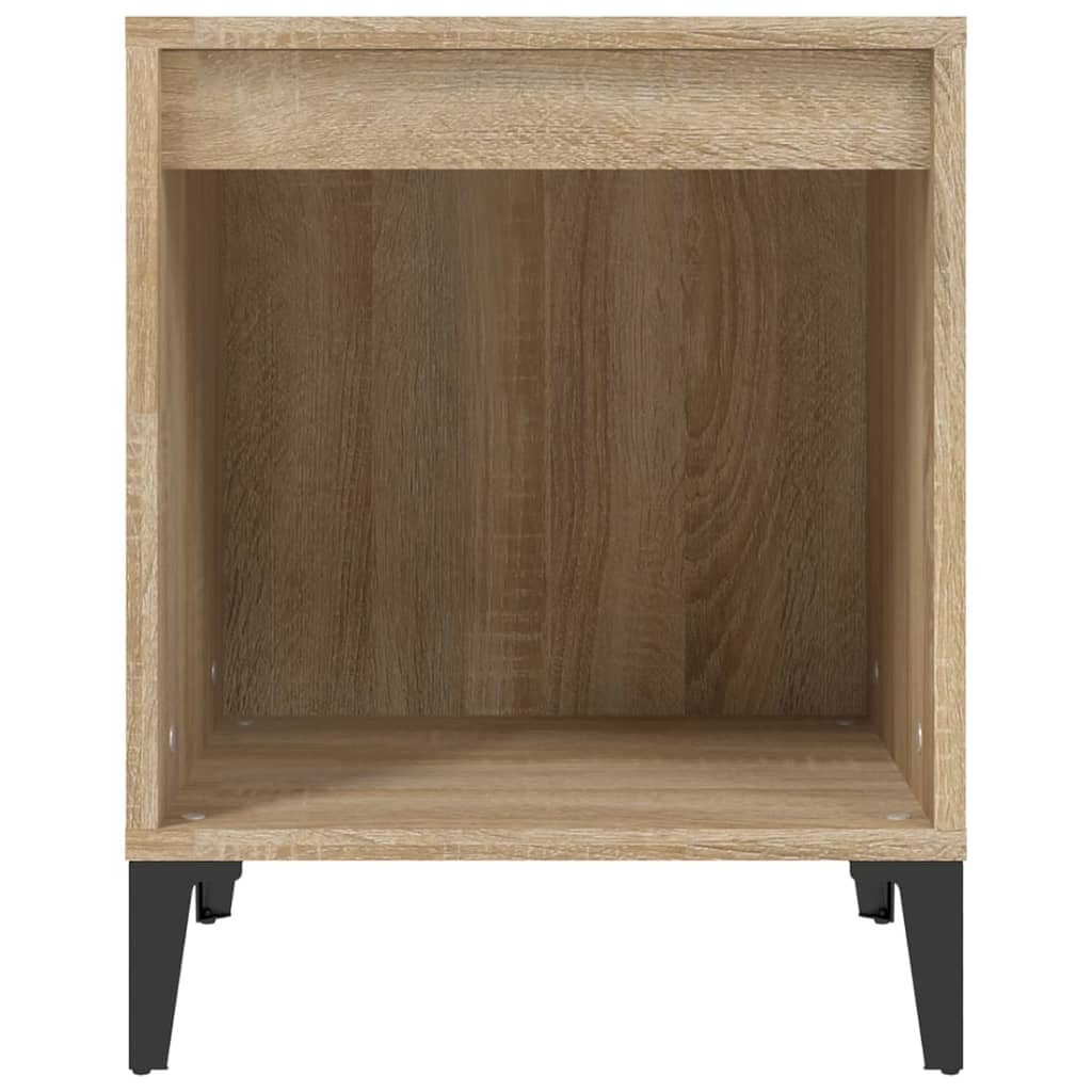 Bedside Cabinets 2 pcs Sonoma Oak 40x35x50 cm