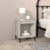 Bedside Cabinet Concrete Grey 40x35x50 cm