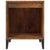 Bedside Cabinet Smoked Oak 40x35x50 cm