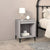 Bedside Cabinets 2 pcs Grey Sonoma 40x35x50 cm