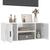 TV Cabinet High Gloss White 100x35x40 cm Engineered Wood