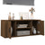 TV Cabinet Brown Oak 100x35x40 cm Engineered Wood