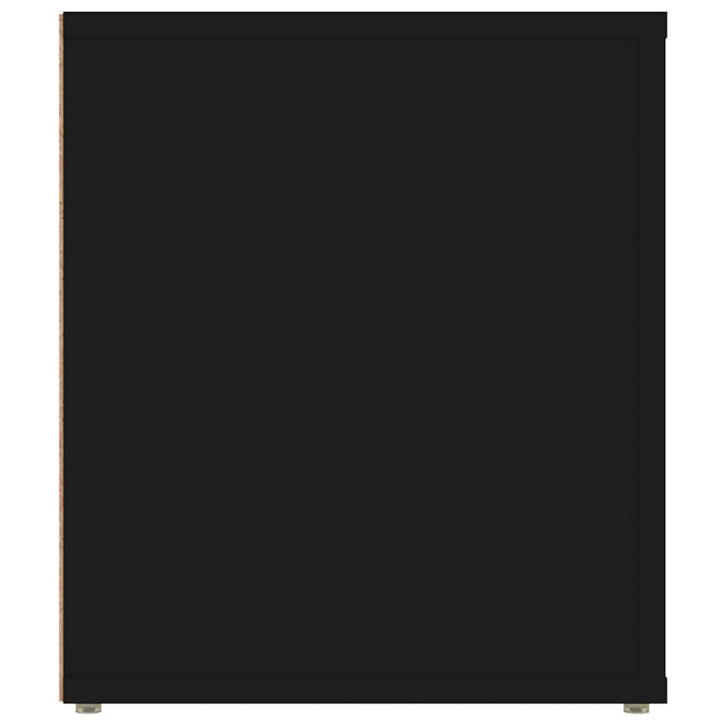TV Cabinet Black 100x35x40 cm Engineered Wood