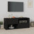 TV Cabinet Black 100x35x40 cm Engineered Wood