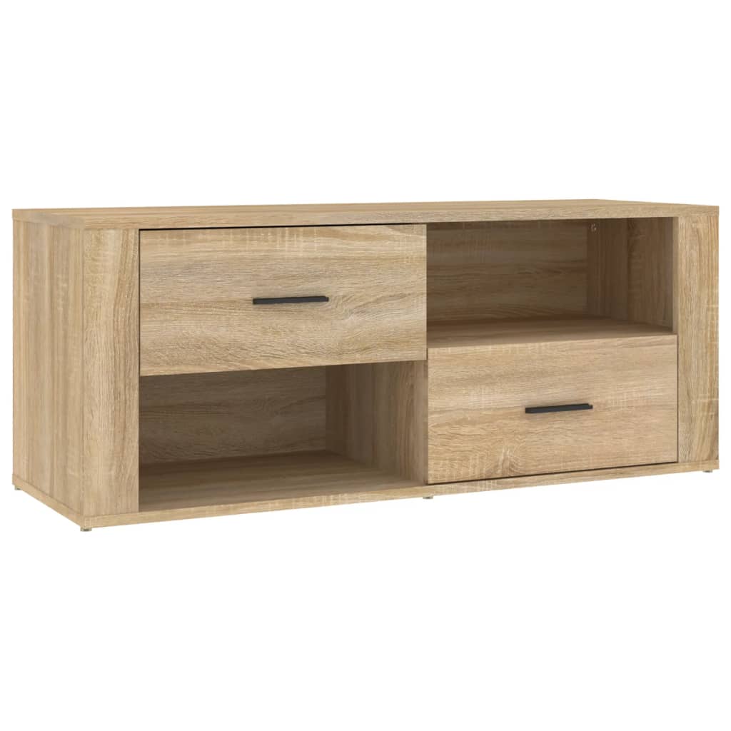 TV Cabinet Sonoma Oak 100x35x40 cm Engineered Wood