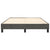Bed Frame without Mattress Dark Grey Double Velvet