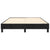Bed Frame without Mattress Black Double Velvet