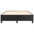 Bed Frame without Mattress Black Queen Faux Leather