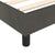 Bed Frame without Mattress Dark Grey Double Velvet