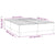 Bed Frame without Mattress Dark Grey Double Velvet