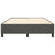 Bed Frame without Mattress Dark Grey Queen Velvet