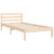 Bed Frame without Mattress 90x190 cm Solid Wood