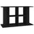 Aquarium Stand Black 100x40x60 cm Engineered Wood