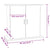 Aquarium Stand White 81x36x73 cm Engineered Wood