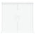 Aquarium Stand White 81x36x73 cm Engineered Wood