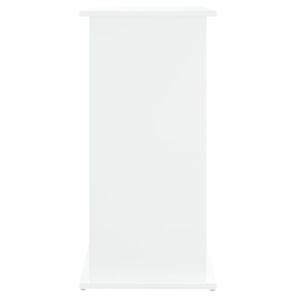 Aquarium Stand White 81x36x73 cm Engineered Wood