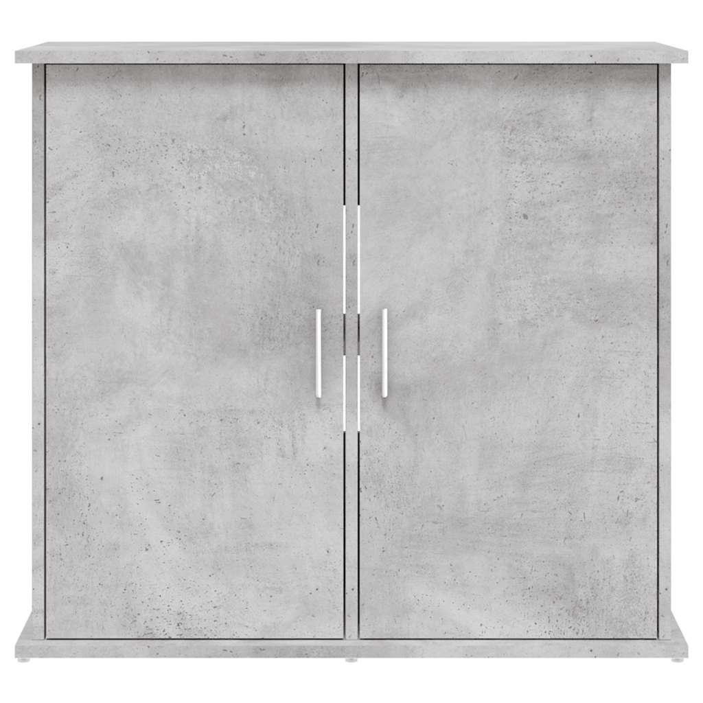 Aquarium Stand Concrete Grey 81x36x73 cm Engineered Wood
