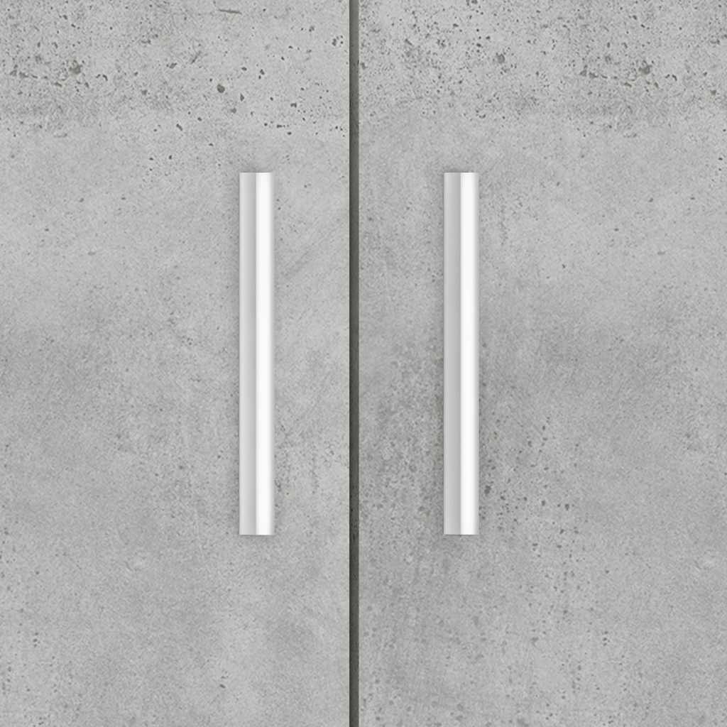 Aquarium Stand Concrete Grey 81x36x73 cm Engineered Wood