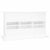 Aquarium Stand White 101x41x58 cm Engineered Wood