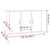 Aquarium Stand White 101x41x58 cm Engineered Wood