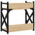 Printer Stand 2-Tier Sonoma Oak 40x20x40 cm Engineered Wood