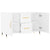 Sideboard White 100x36x60 cm Engineered Wood