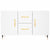 Sideboard White 100x36x60 cm Engineered Wood