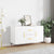 Sideboard White 100x36x60 cm Engineered Wood