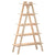 5-Tier Shelf A-shape 110x40x180.5 cm Solid Wood Pine