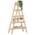 5-Tier Shelf A-shape 110x40x180.5 cm Solid Wood Pine