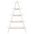 5-Tier Shelf A-shape 110x40x180.5 cm Solid Wood Pine