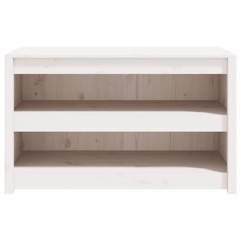 Outdoor Kitchen Cabinet White 106x55x64 cm Solid Wood Pine