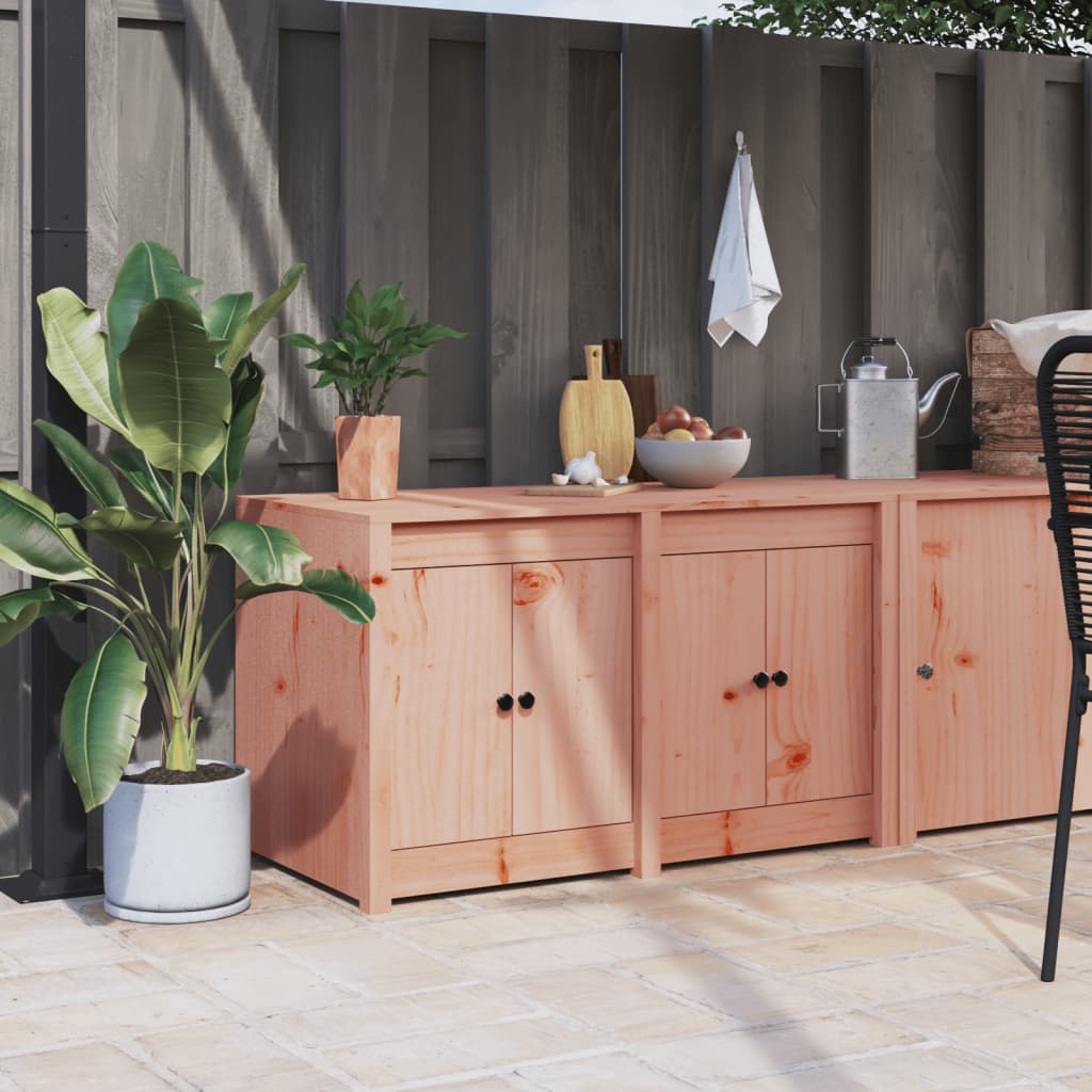 Outdoor Kitchen Cabinet 106x55x64 cm Solid Wood Douglas