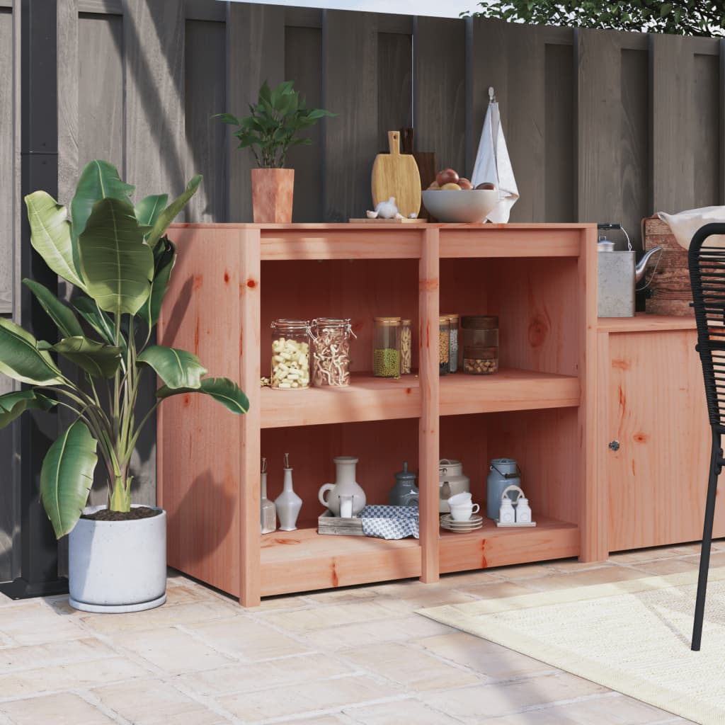 Outdoor Kitchen Cabinet 106x55x92 cm Solid Wood Douglas