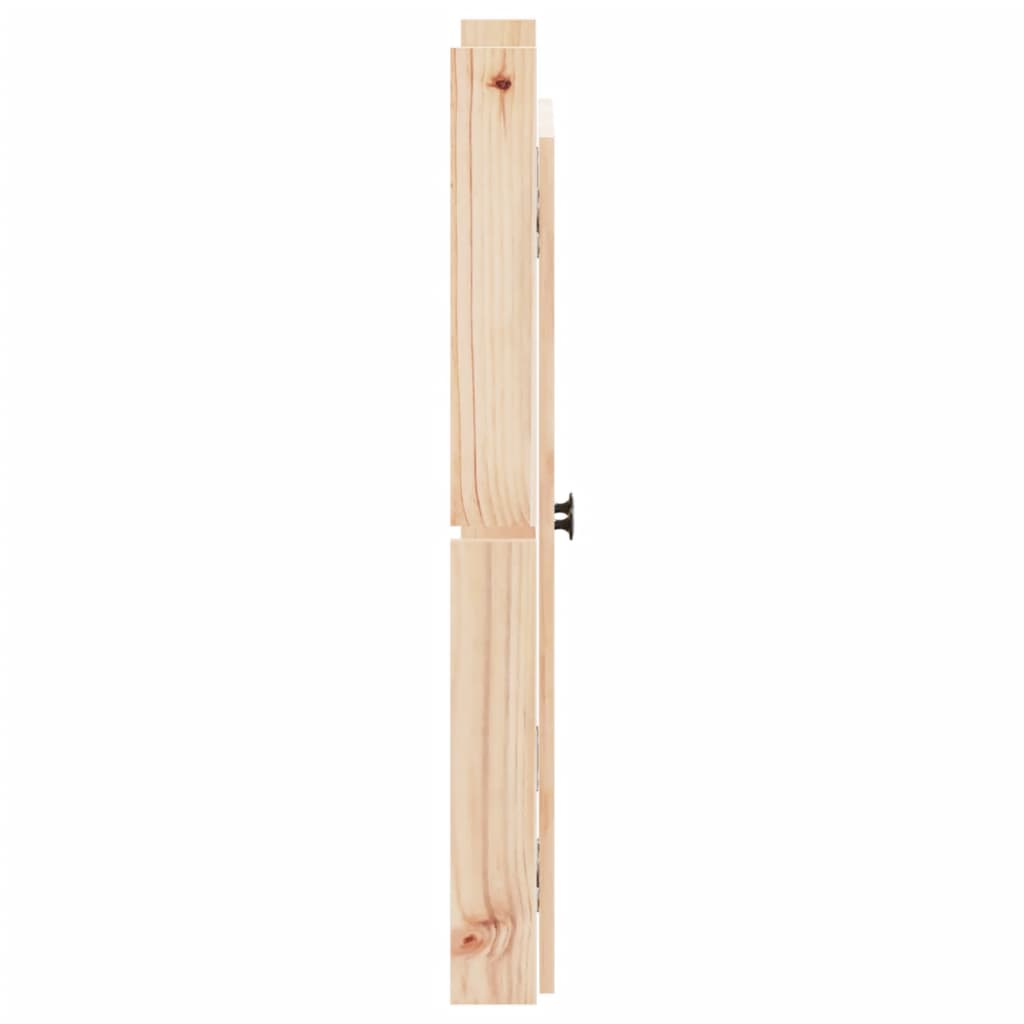 Outdoor Kitchen Doors MEPPEL 2 pcs 50x9x82 cm Solid Wood Pine