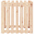 Garden Planter with Fence Design 70x70x70 cm Solid Wood Pine