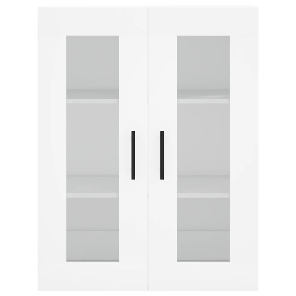 Wall Mounted Cabinet White 69.5x34x90 cm